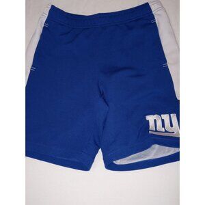 New York Giants Boy Shorts Size Small 6/7 Blue Sports Apparel